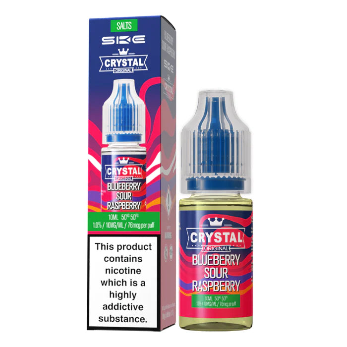 Blueberry Sour Raspberry 10ml Nic Salt by SKE Crystal V2 - Ape Vapes