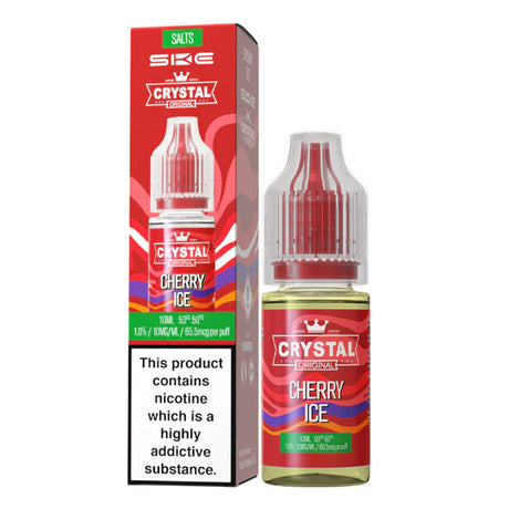 Cherry Ice 10ml Nic Salt by SKE Crystal V2 - Ape Vapes