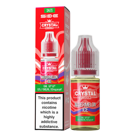 Watermelon Ice 10ml Nic Salt by SKE Crystal V2 - Ape Vapes