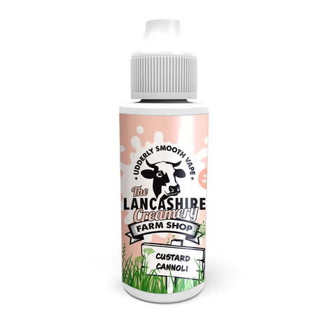 Custard Cannoli 100ml Shortfill by Lancashire Creamery Farm Shop - Ape Vapes
