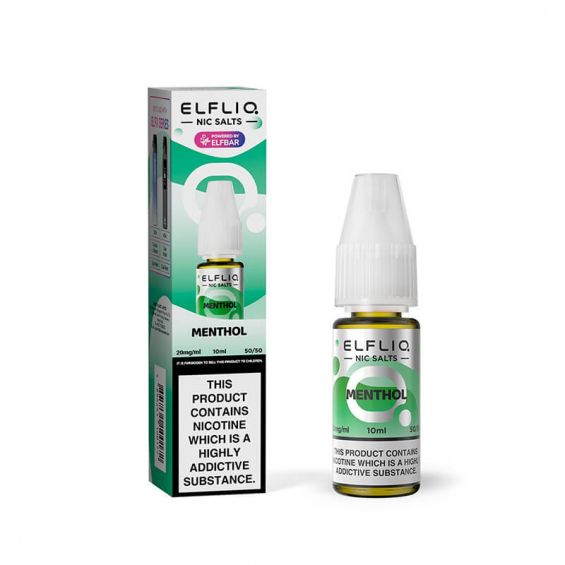 Menthol Nic Salt by Elf Bar Elfliq - Ape Vapes