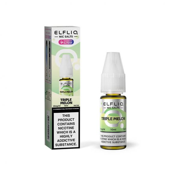 Triple Melon Nic Salt by Elf Bar Elfliq - Ape Vapes