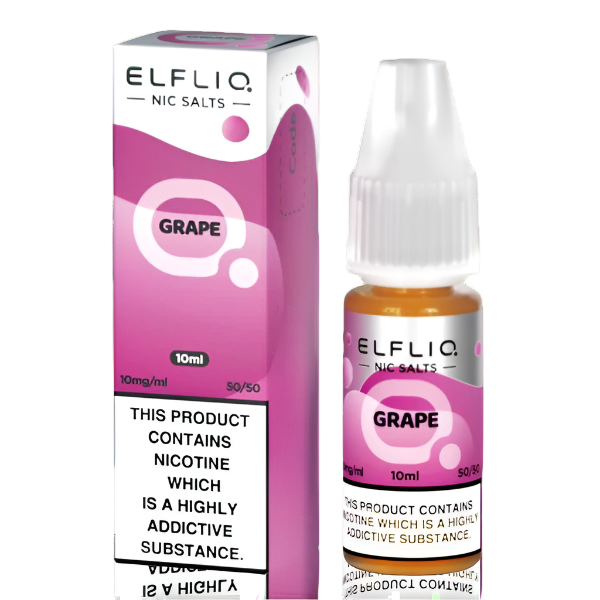 Grape Nic Salt by Elf Bar Elfliq - Ape Vapes