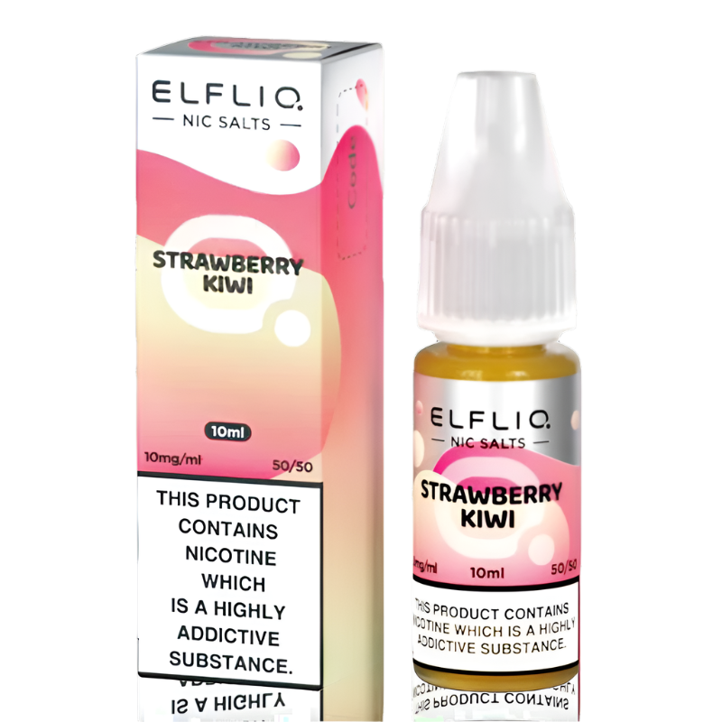Strawberry Kiwi Nic Salt by Elf Bar Elfliq - Ape Vapes