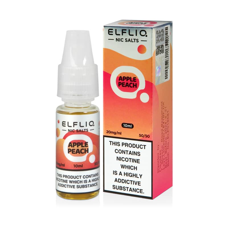Apple Peach Nic Salt by Elf Bar Elfliq - Ape Vapes