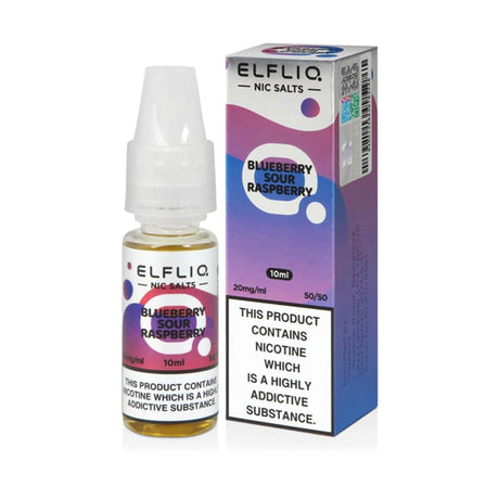 Blueberry Sour Raspberry Nic Salt by Elf Bar Elfliq - Ape Vapes