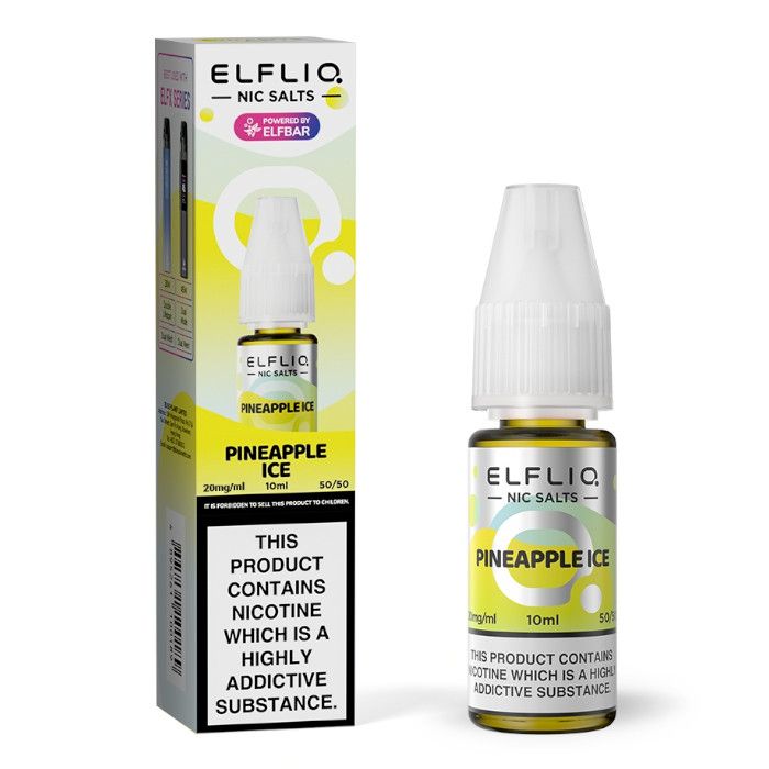 Pineapple Ice Nic Salt by Elf Bar Elfliq - Ape Vapes