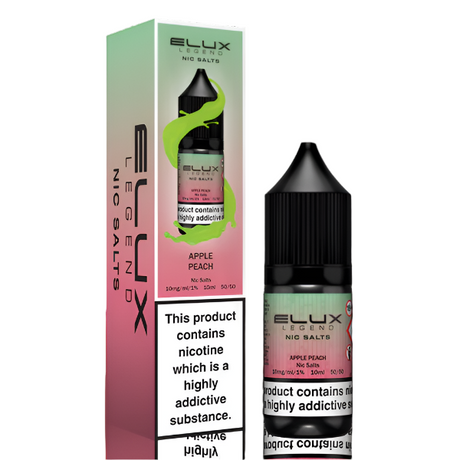 Apple Peach Nic Salt by Elux Legend - Ape Vapes