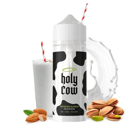 Pistachio & Almond Milkshake 100ml Shortfill by Holy Cow - Ape Vapes