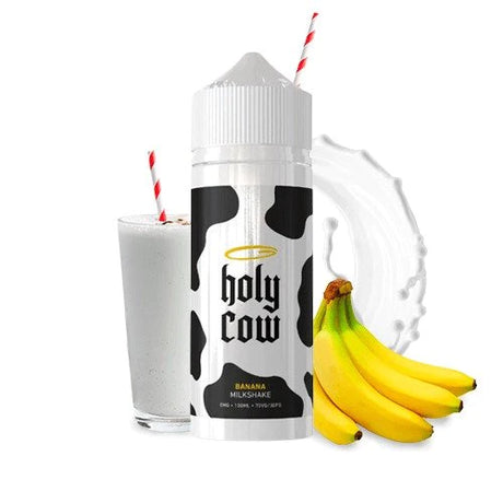 Banana Milkshake 100ml Shortfill by Holy Cow - Ape Vapes