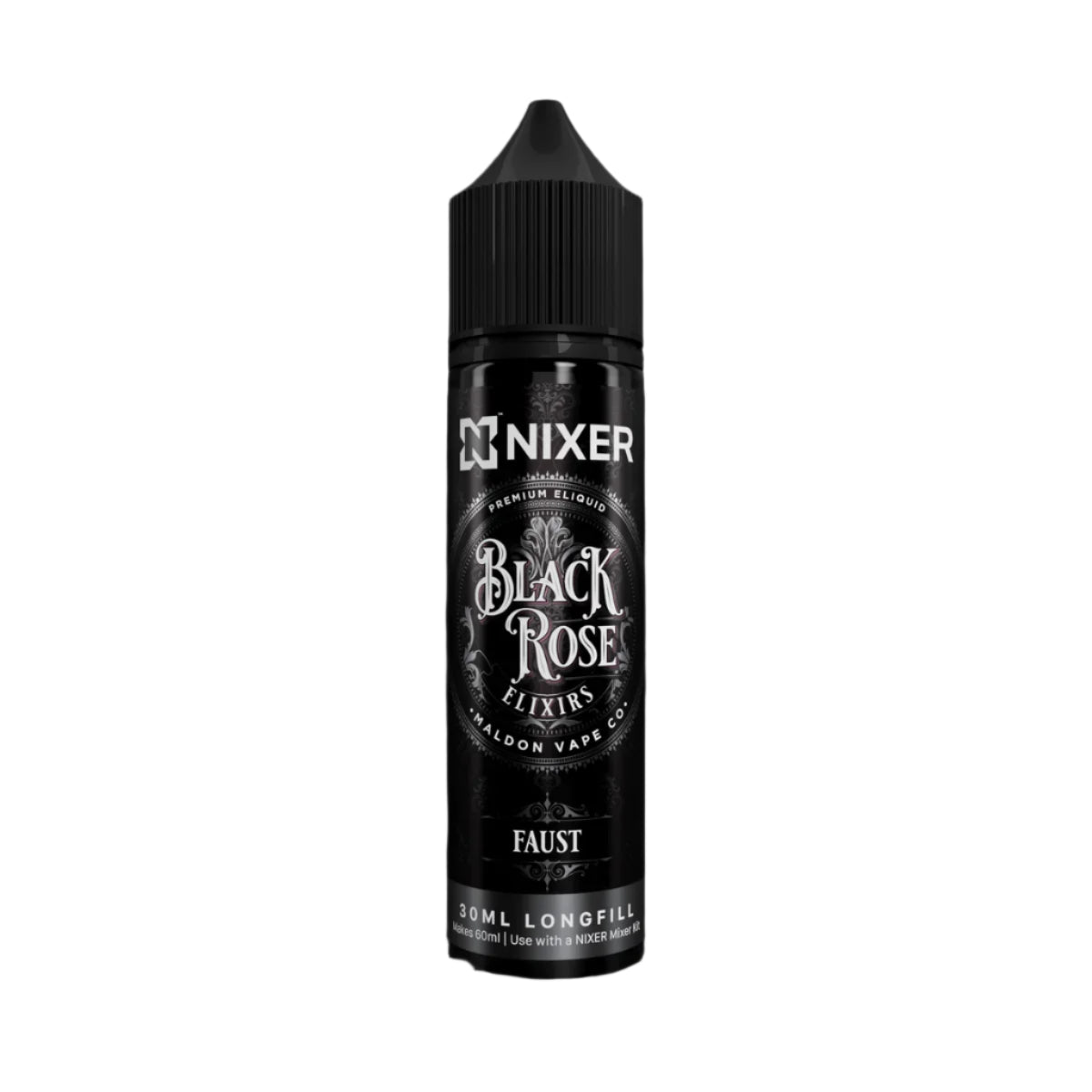 Faust Longfill 60ml by Nixer x Black Rose - Ape Vapes