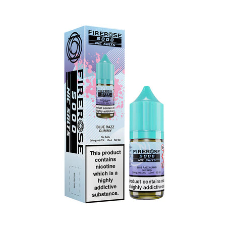 Blue Razz Gummy Nic Salt - Firerose 5000 by Elux - Ape Vapes