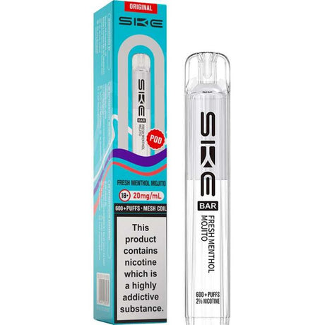 Fresh Menthol Mojito SKE Bar 600 Replacement Prefilled Pod - Singular - Ape Vapes