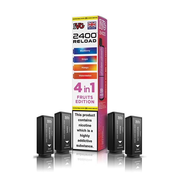 IVG 2400 4-In-1 Reload Prefilled Pods