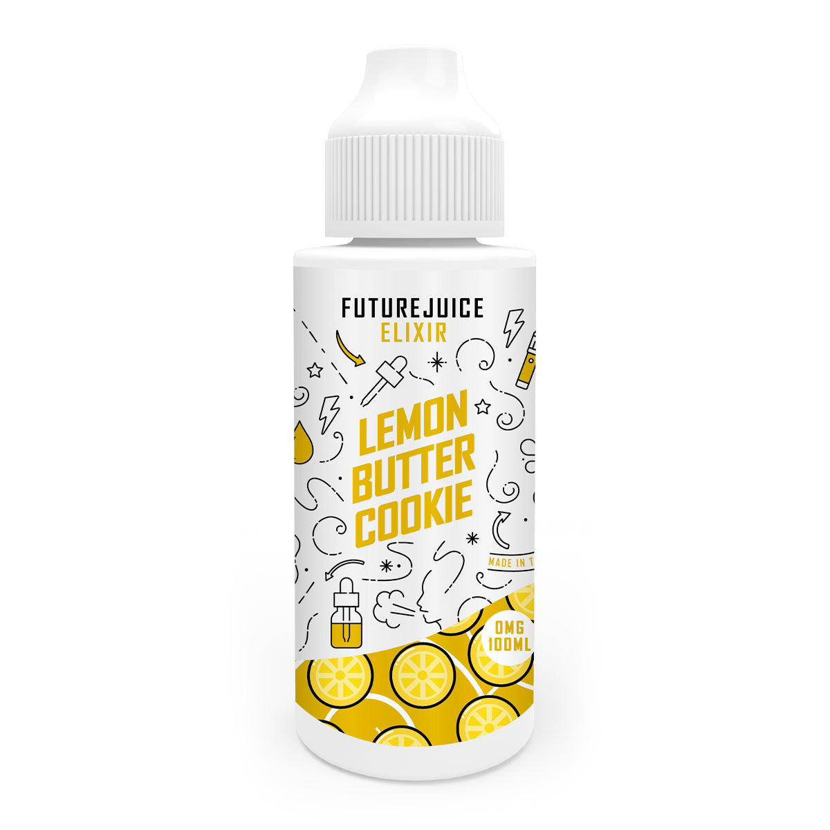 Lemon Butter Cookie 100ml Shortfill by Future Juice Elixir - Ape Vapes