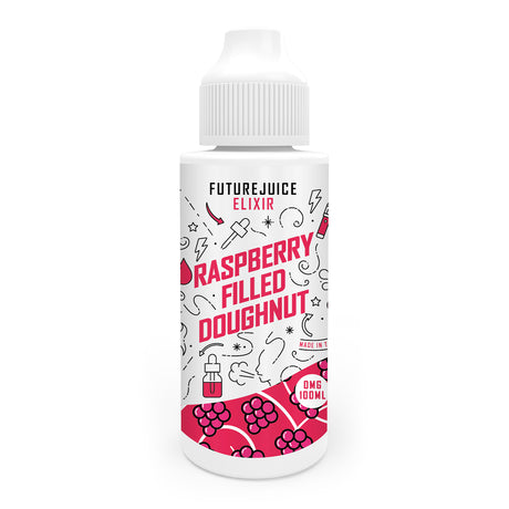Raspberry Filled Doughnut 100ml Shortfill by Future Juice Elixir - Ape Vapes