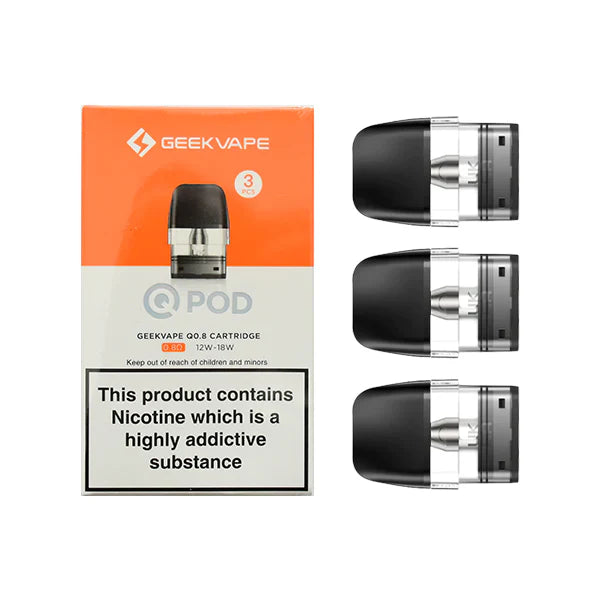 Q Series Cartridges by GeekVape - 3 Pack - Ape Vapes
