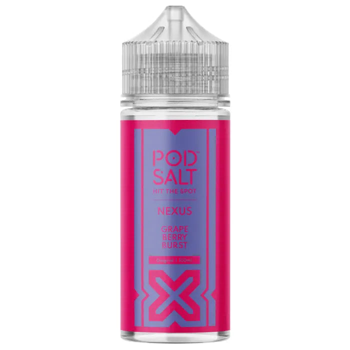 Grape Berry Burst 100ml Shortfill - Nexus by Pod Salt - Ape Vapes