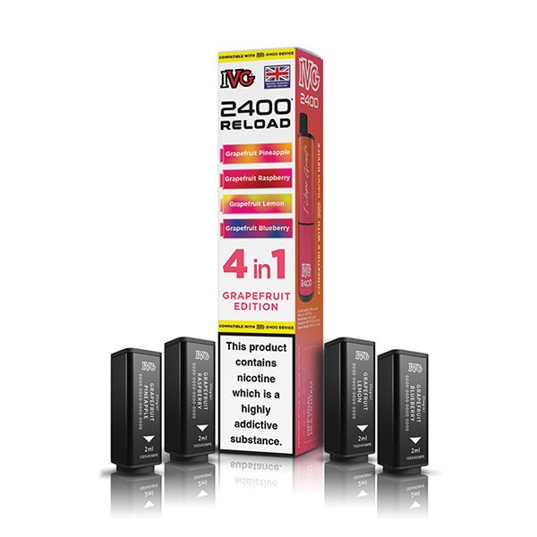 IVG 2400 4-In-1 Reload Prefilled Pods