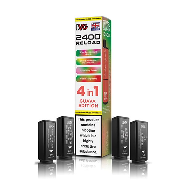 IVG 2400 4-In-1 Reload Prefilled Pods