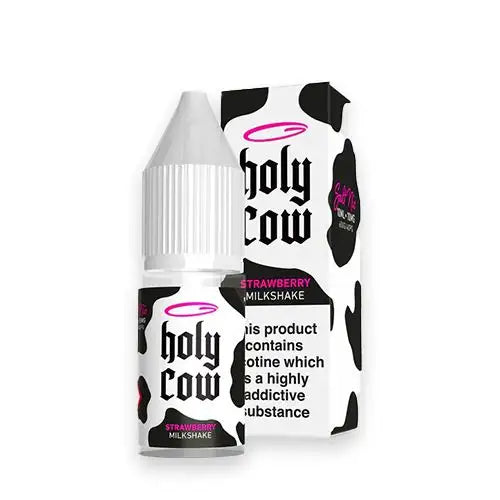 Strawberry Milkshake 10ml Nic Salt by Holy Cow - Ape Vapes