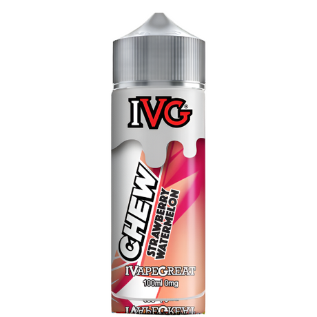Strawberry Watermelon Chew 100ml Shortfill by IVG - Ape Vapes