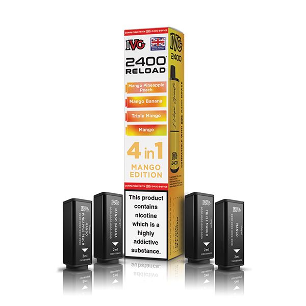 IVG 2400 4-In-1 Reload Prefilled Pods