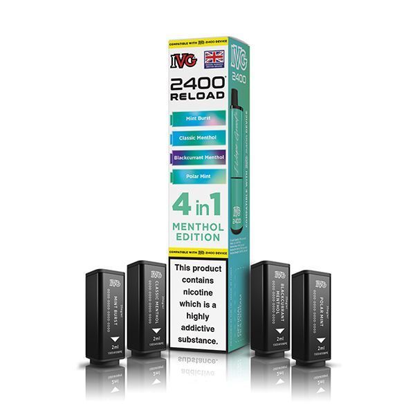 IVG 2400 4-In-1 Reload Prefilled Pods