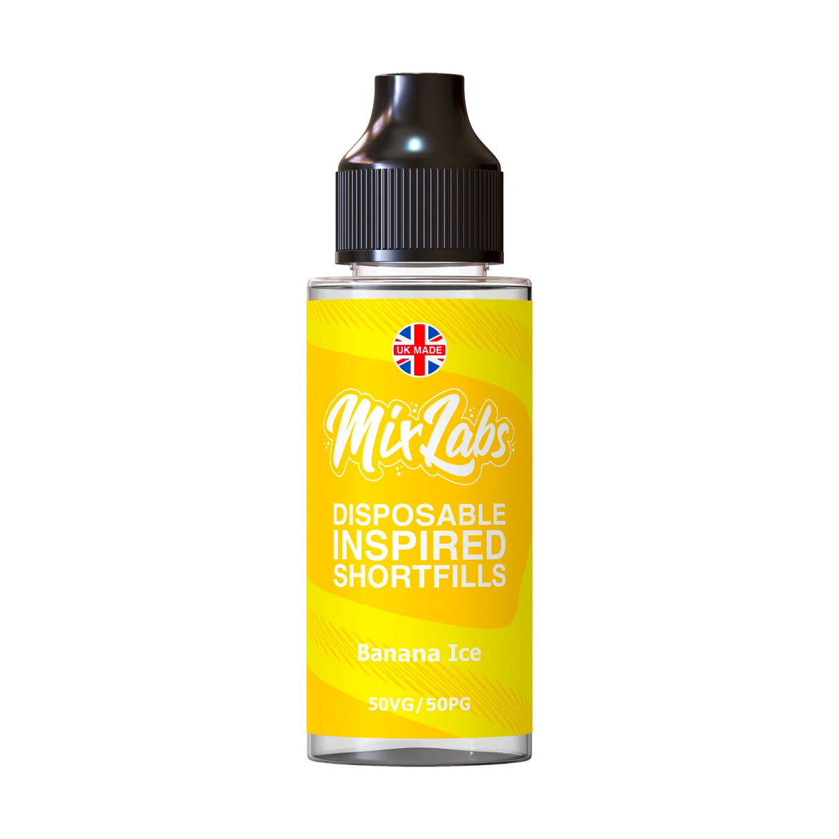 Banana Ice 100ml Shortfill by Mix Labs - Ape Vapes