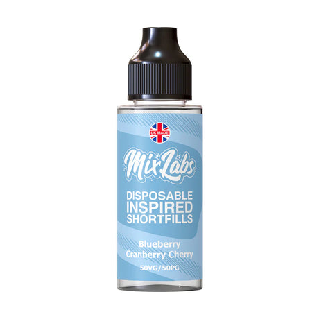 Blueberry Cranberry Cherry 100ml Shortfill by Mix Labs - Ape Vapes