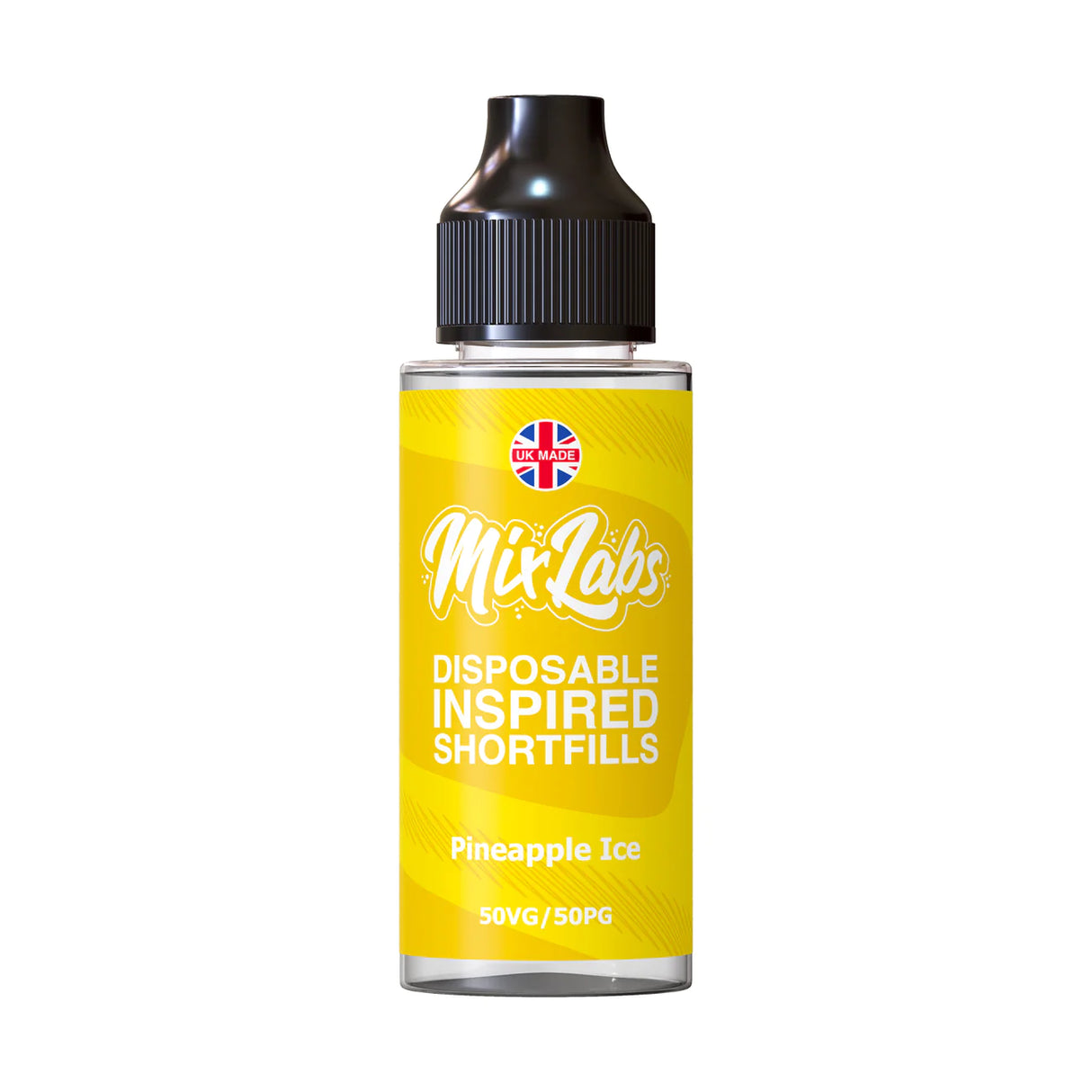 Pineapple Ice 100ml Shortfill by Mix Labs - Ape Vapes