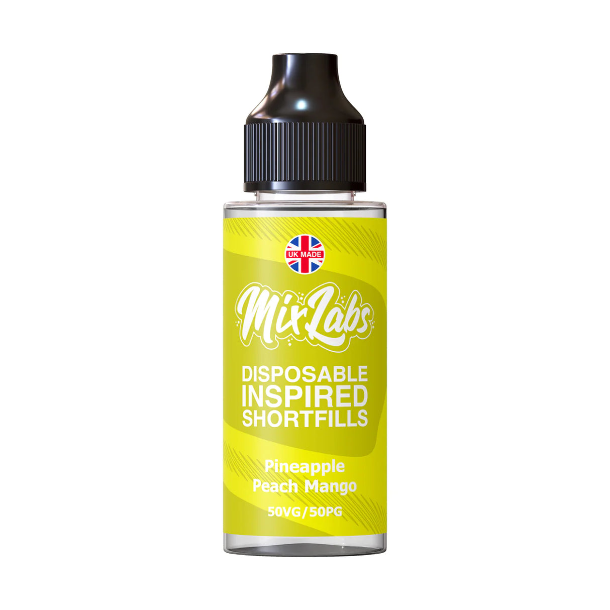 Pineapple Peach Mango 100ml Shortfill by Mix Labs - Ape Vapes