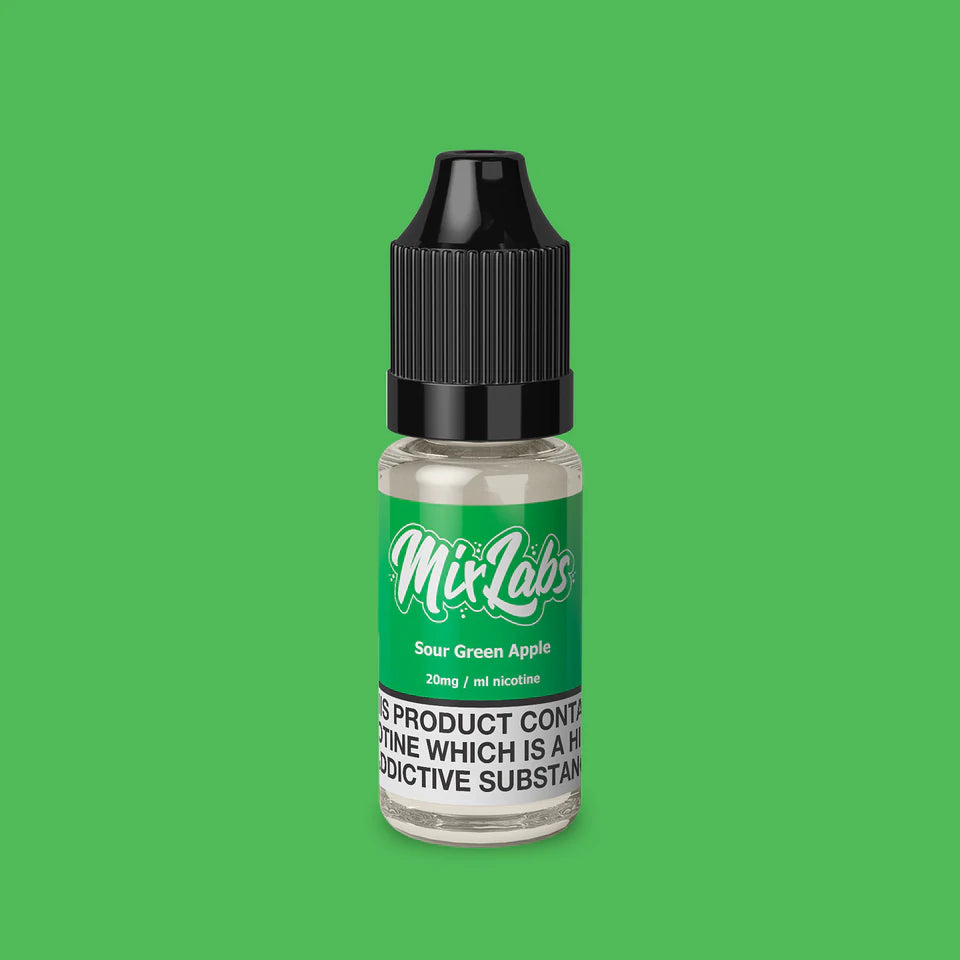 Sour Green Apple Nic Salt by Mix Labs - Ape Vapes