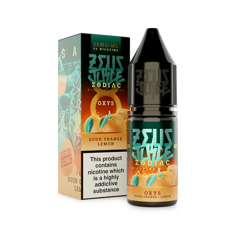 Oxys 10ml Nic Salt by Zeus Juice - Ape Vapes