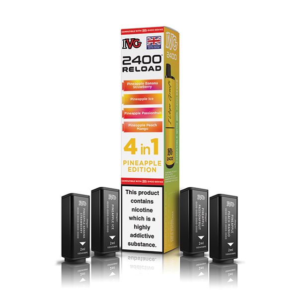 IVG 2400 4-In-1 Reload Prefilled Pods