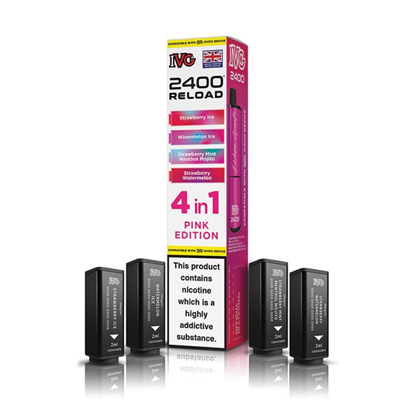 IVG 2400 4-In-1 Reload Prefilled Pods