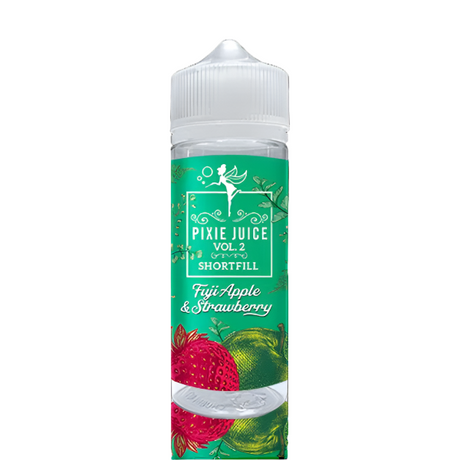Fuji Apple & Strawberry 100ml shortfill by Pixie Juice Vol 2 - Ape Vapes