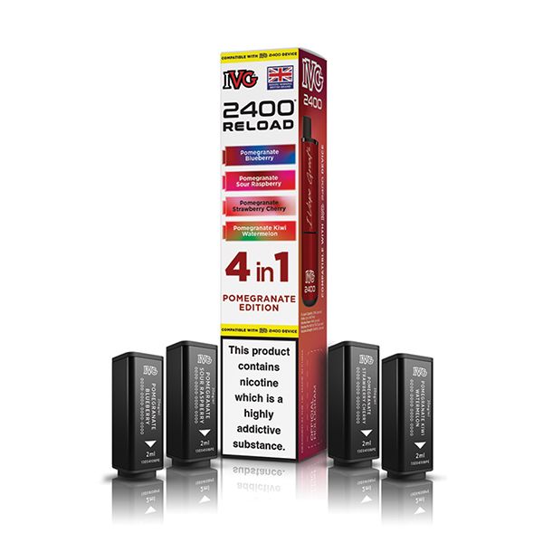 IVG 2400 4-In-1 Reload Prefilled Pods