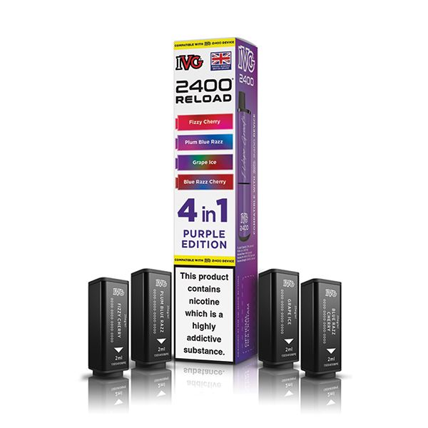 IVG 2400 4-In-1 Reload Prefilled Pods