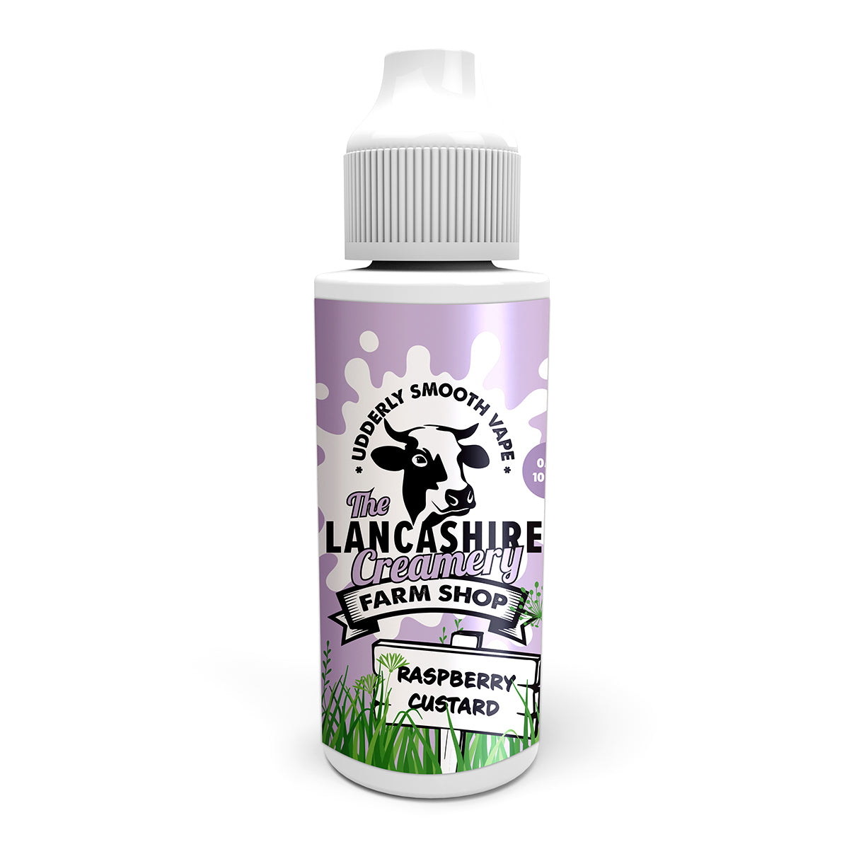 Raspberry Custard 100ml Shortfill by Lancashire Creamery Farm Shop - Ape Vapes