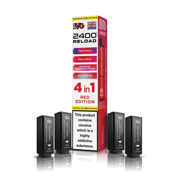 IVG 2400 4-In-1 Reload Prefilled Pods