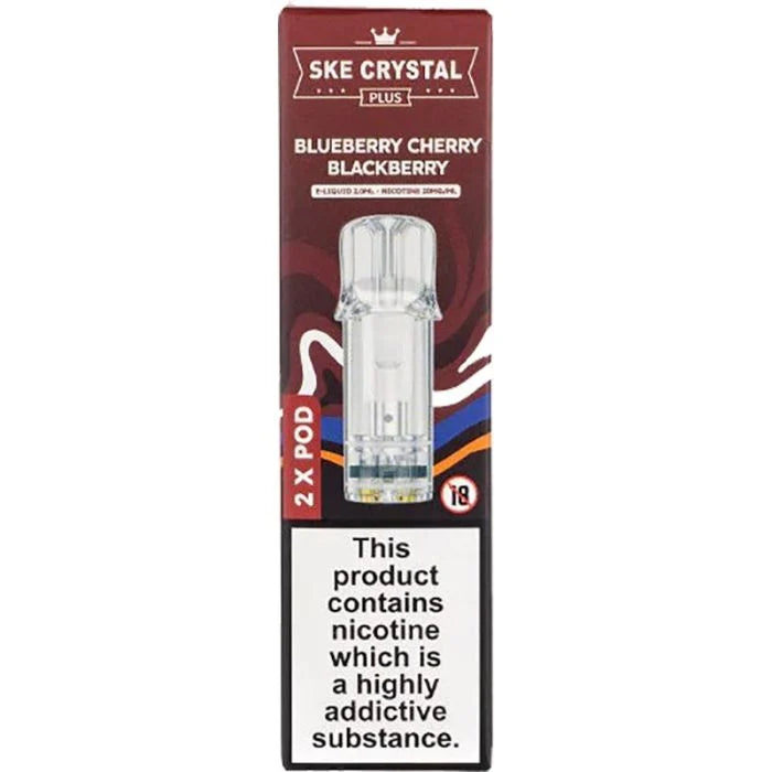 Crystal Plus Pre-Filled Pods by SKE (2 Pack) - Ape Vapes