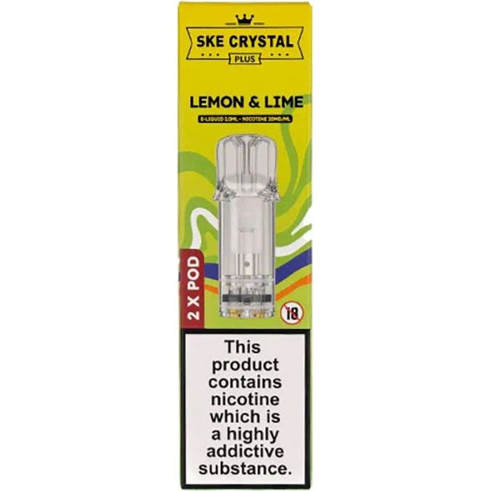 Crystal Plus Pre-Filled Pods by SKE (2 Pack) - Ape Vapes