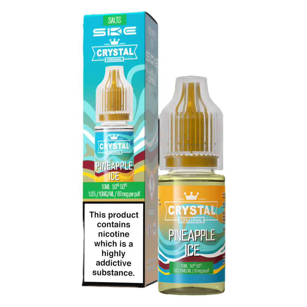 Pineapple Ice 10ml Nic Salt by SKE Crystal V2 - Ape Vapes