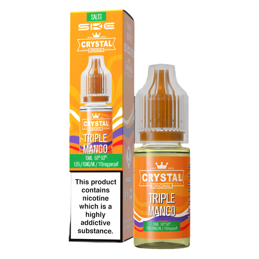 Triple Mango 10ml Nic Salt by SKE Crystal V2 - Ape Vapes