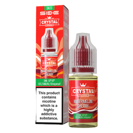 Watermelon Cherry 10ml Nic Salt by SKE Crystal V2 - Ape Vapes