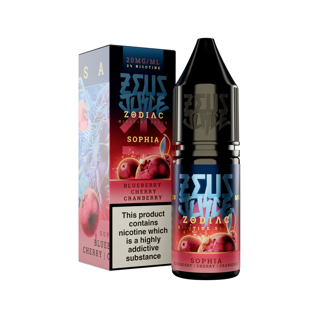 Sophia 10ml Nic Salt by Zeus Juice - Ape Vapes