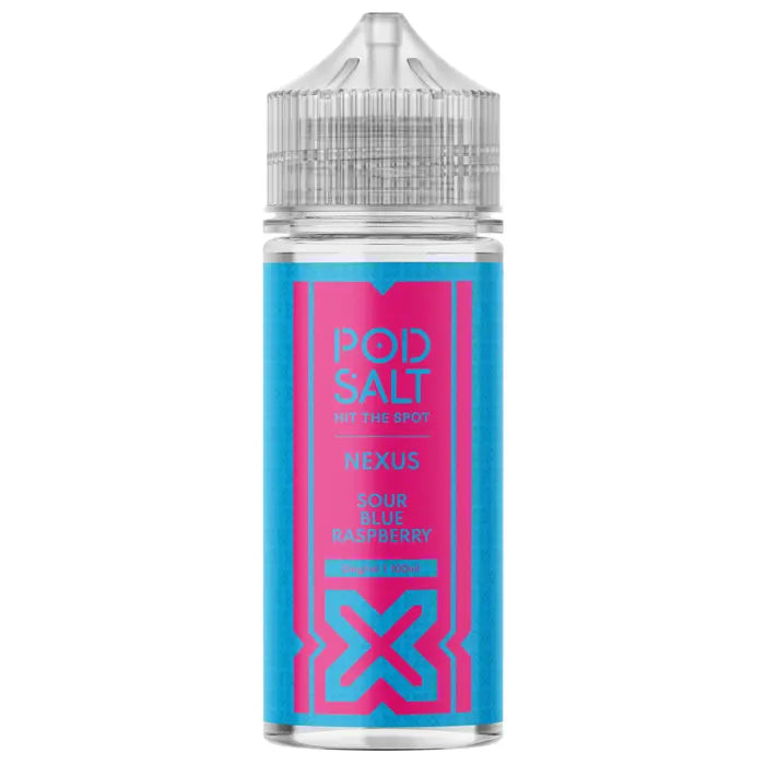 Sour Blue Raspberry 100ml Shortfill - Nexus by Pod Salt - Ape Vapes