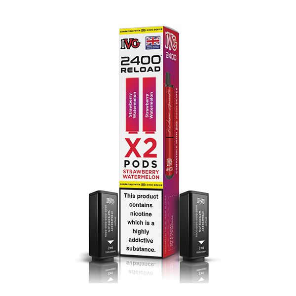 IVG 2400 2-in-1 Reload Prefilled Pods