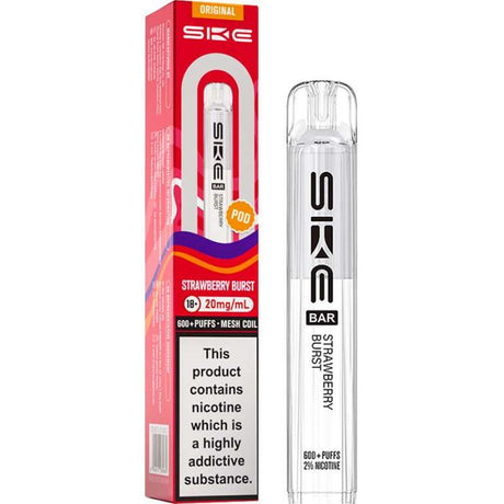 Strawberry Burst SKE Bar 600 Replacement Prefilled Pod - Singular - Ape Vapes